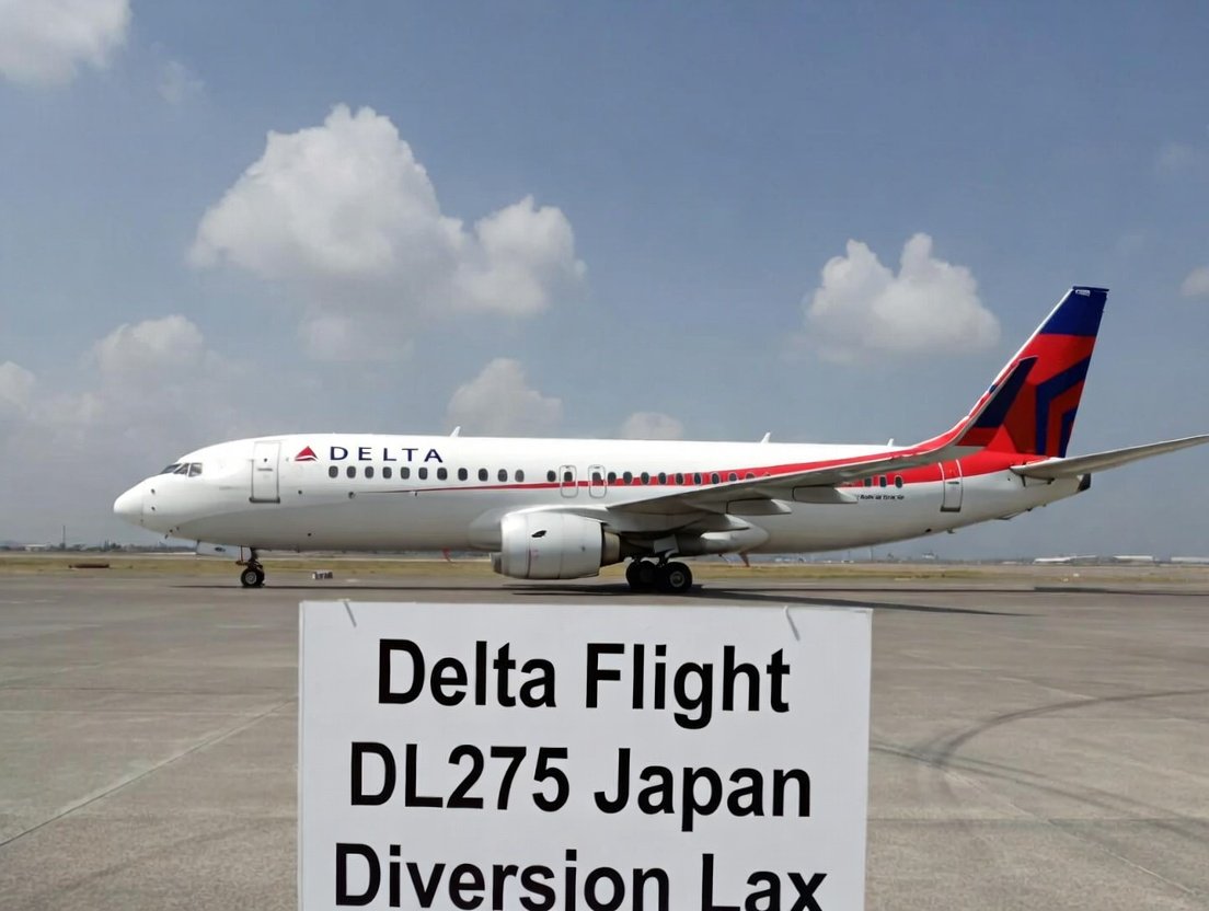 Delta Flight DL275 Japan Diversion Lax​
